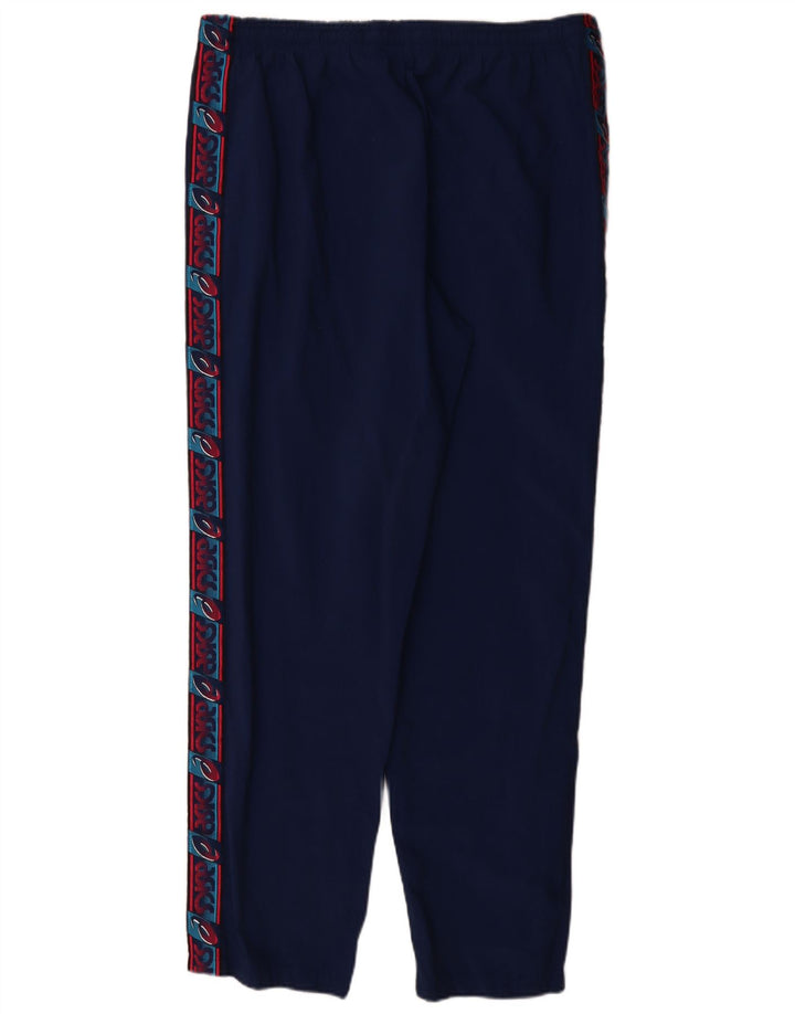 Asics Pantalon De Survêtement Graphique IT 50 Homme Bleu Marine Moyen Colourblock