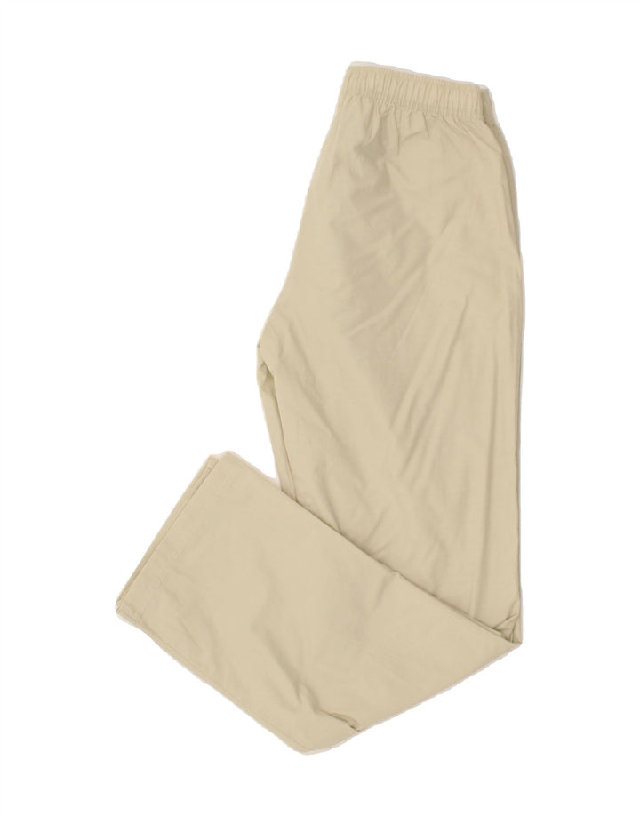 CHAMPION Womens Tracksuit Trousers UK 12 Medium Beige Polyamide Vintage Champion and Second-Hand Champion from Messina Hembry 