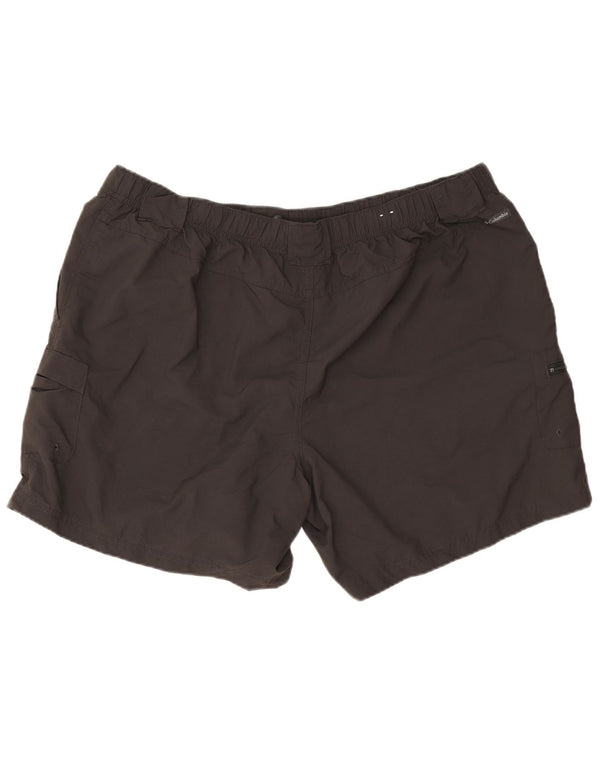 Columbia Short Cargo XL W36 Homme Noir Nylon