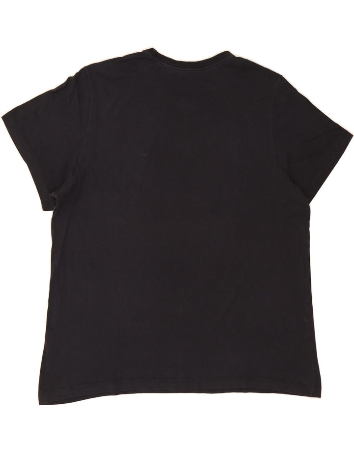 NIKE Mens T-Shirt Top 2XL Black Cotton Vintage Nike and Second-Hand Nike from Messina Hembry 