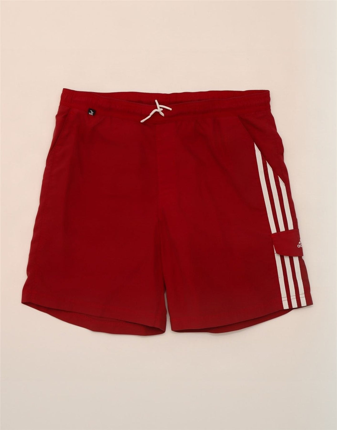 Adidas Short de bain pour homme en polyester marron moyen