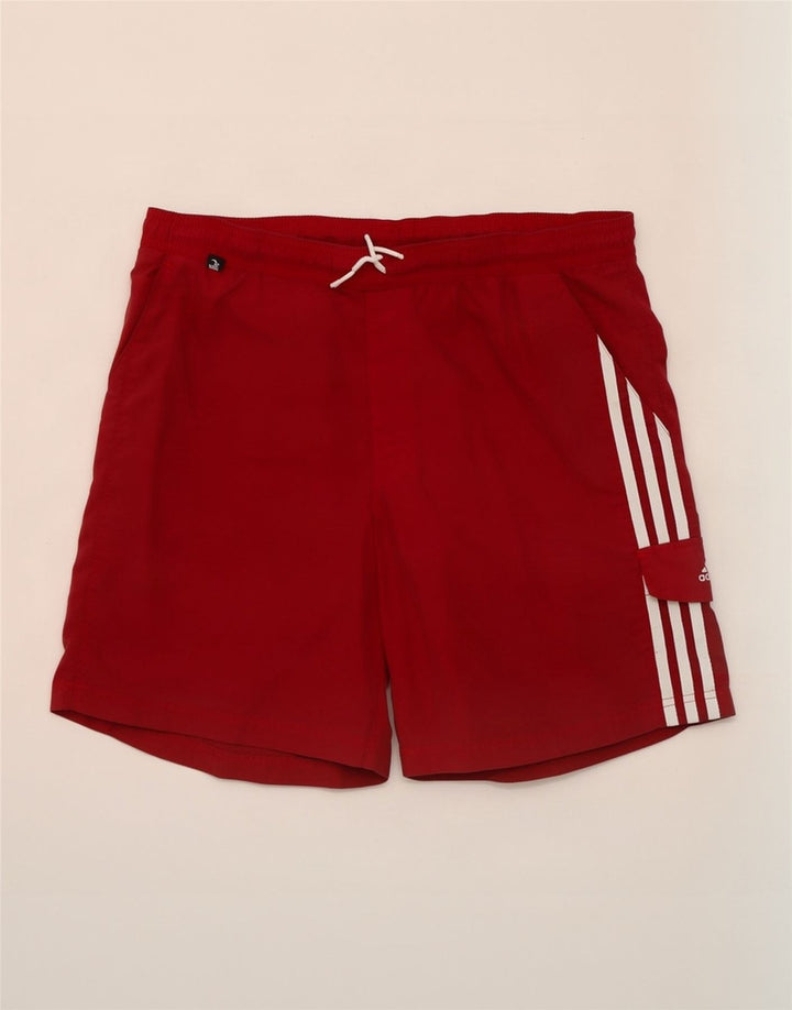Adidas Short de bain pour homme en polyester marron moyen