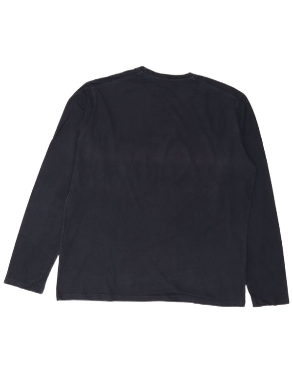 U.S. Polo Assn. Mens Top Long Sleeve XL Navy Blue Cotton