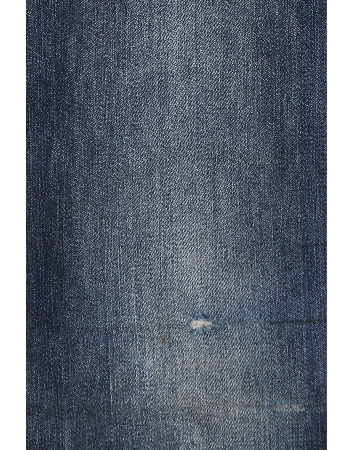 Massimo Dutti Jean droit pour femme EU 42 Large W32 L34 Bleu marine