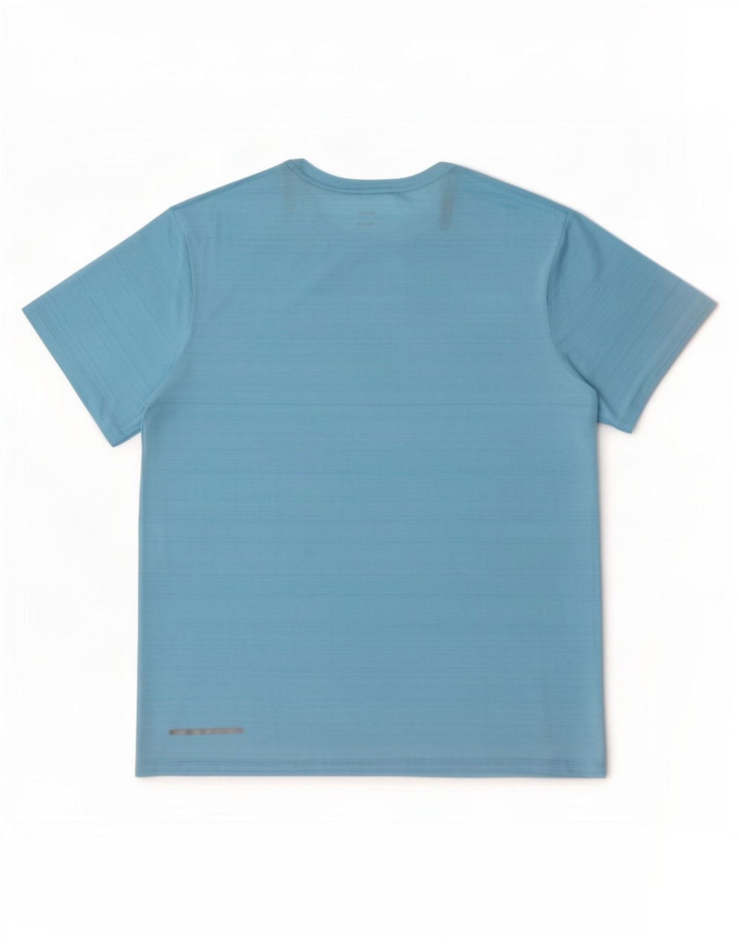 Nike T-shirt Dri Fit pour homme en polyester à fines rayures bleues