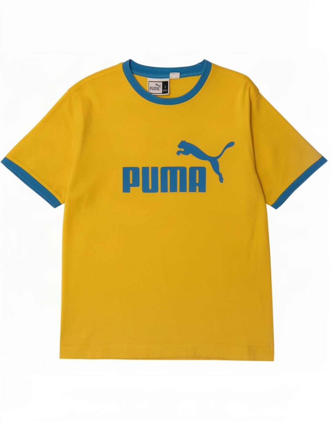 Puma T-Shirt Graphic Homme Petit Jaune