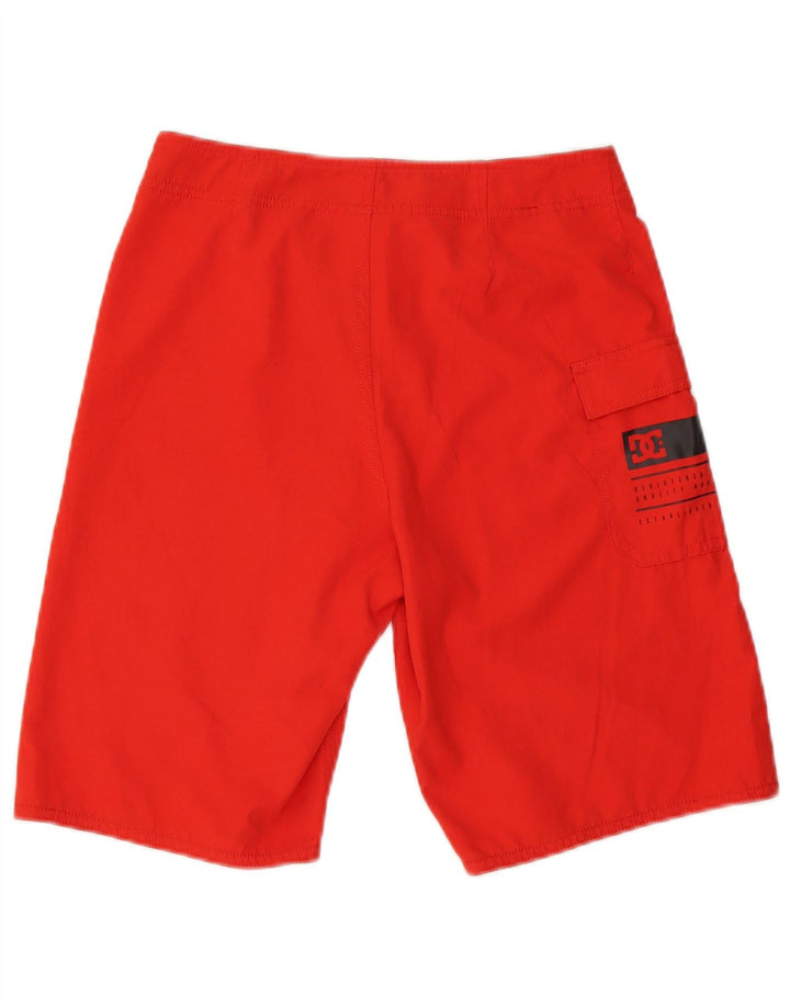 DC Short de Bain Garçon 13-14 ans Rouge Polyester