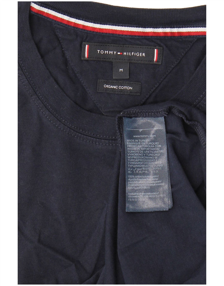 Tommy Hilfiger T-Shirt Homme Bleu Marine Moyen Coton