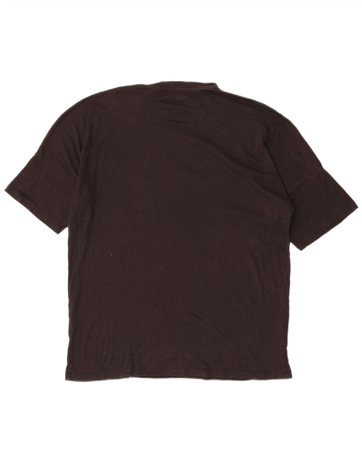 Cos T-Shirt Homme Haut Noir Moyen Coton