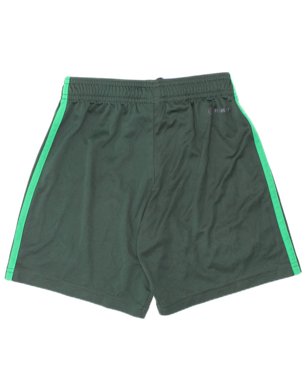 Adidas Garçons Boston Celtics Short de Sport 7-8 Ans Vert Polyester