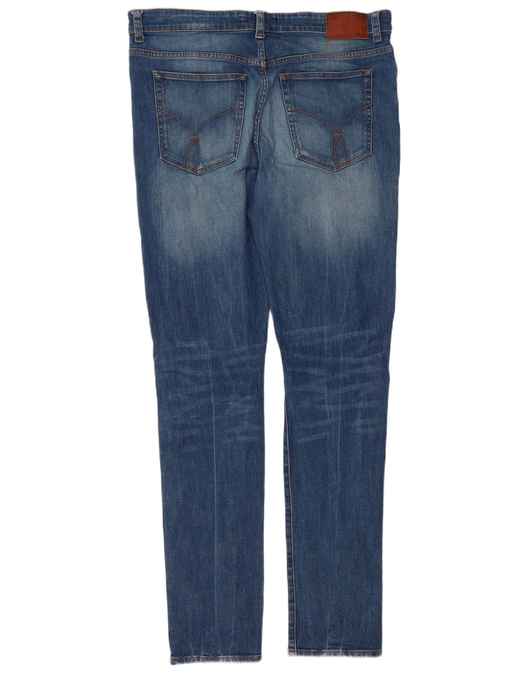 Calvin Klein Jean Slim Homme W38 L34 Bleu Coton