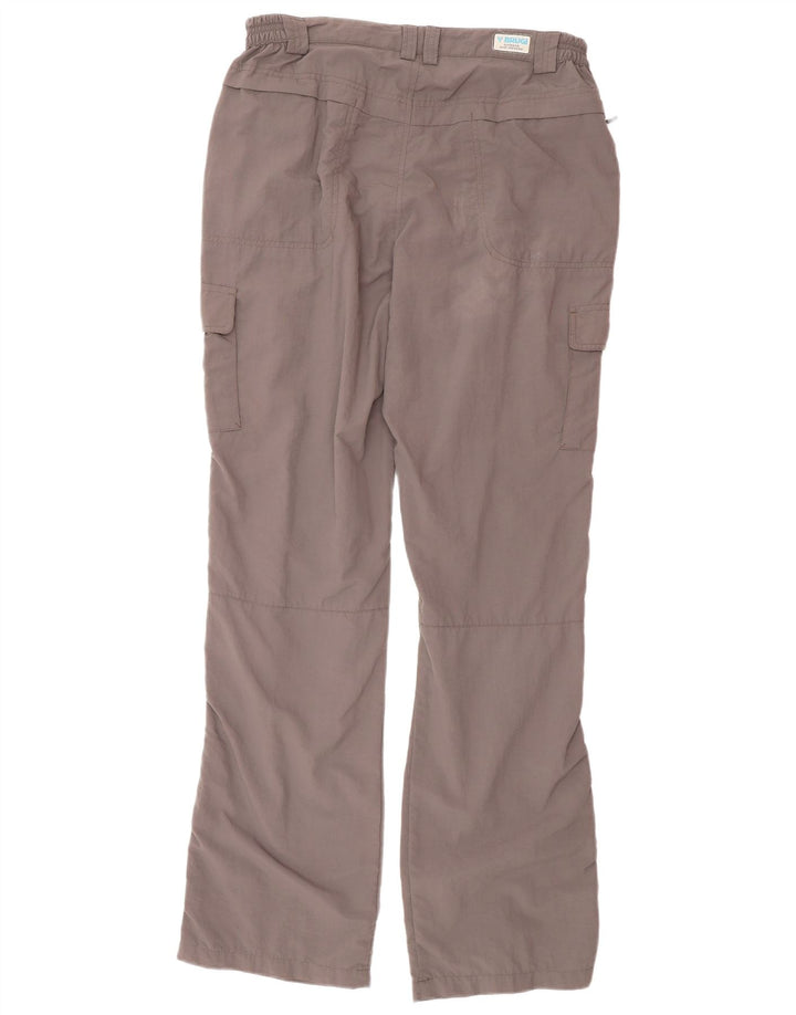 Brugi Pantalon Cargo Droit Homme W34 L34 Gris Polyamide