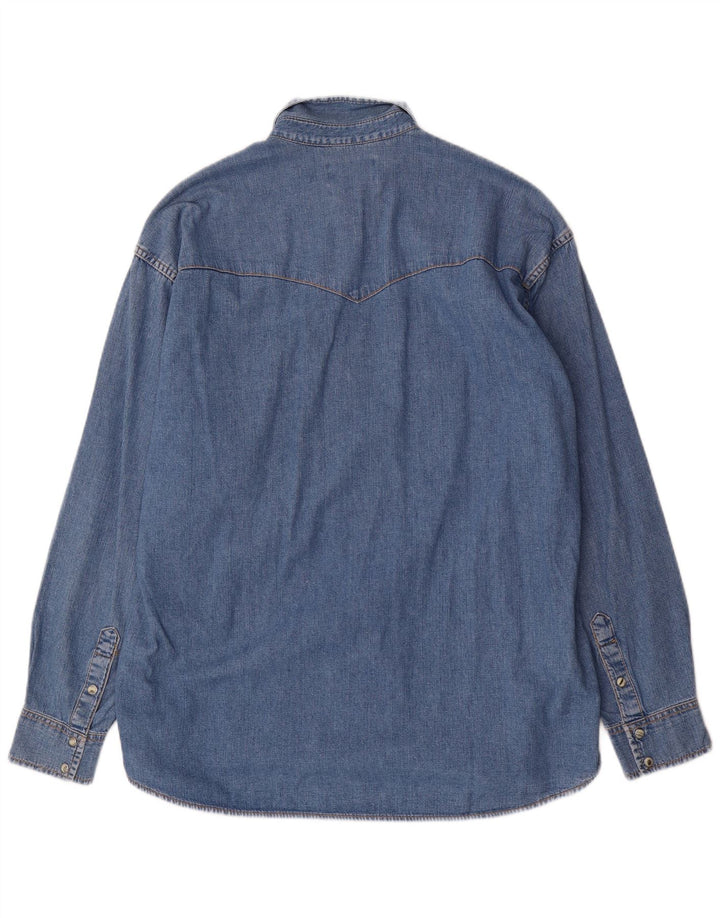 Lee Chemise en Jean Homme Large Bleu Coton