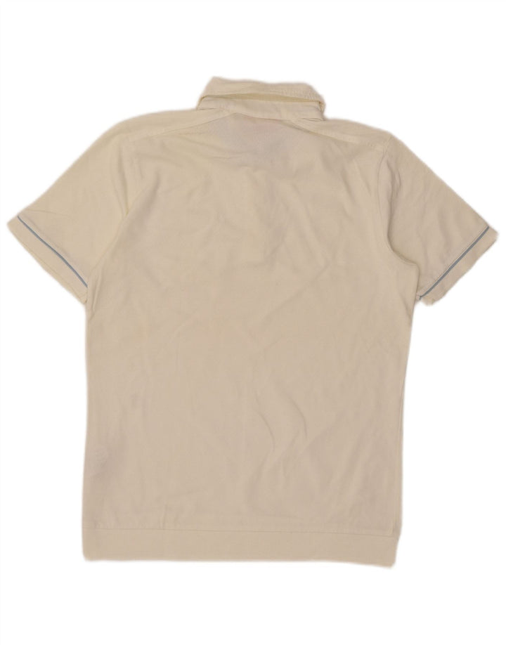Puma Polo Homme Petit Blanc Coton