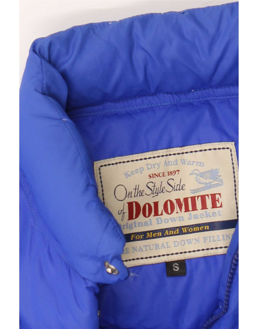 Dolomite Gilet rembourré pour homme UK 36 Small Bleu Nylon