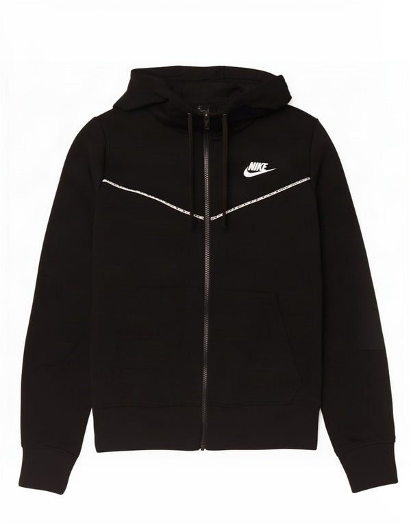 Nike Veste de survêtement à capuche pour homme Taille S Noir Polyester