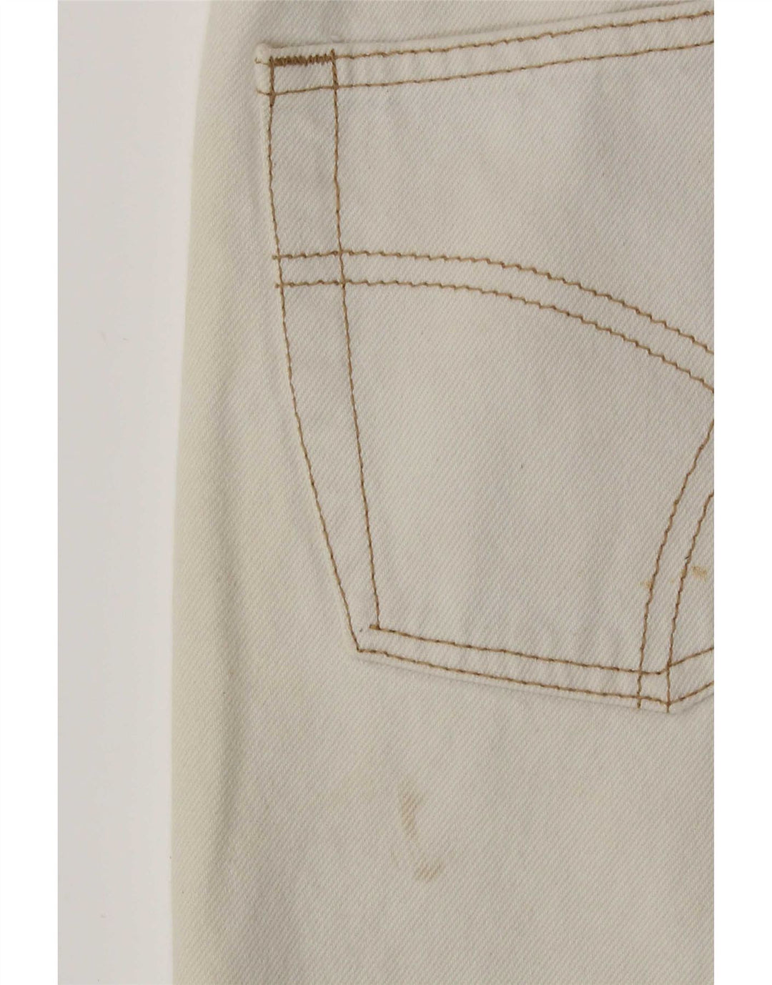Gas Jean fuselé homme W32 L30 coton blanc