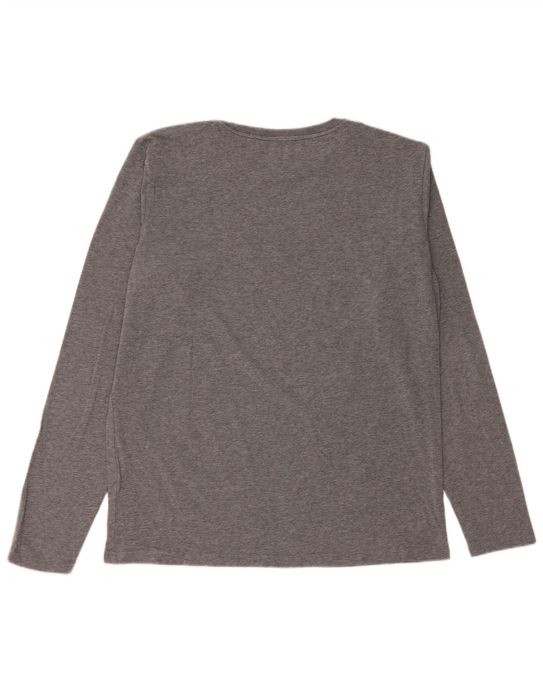 TOMMY HILFIGER Top Manches Longues Homme Gris Moyen Polyester