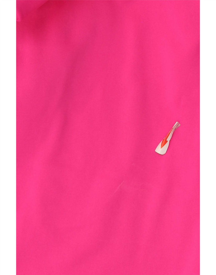 vintage Womens Full Survêtement UK 16 Grand Colorblock Rose