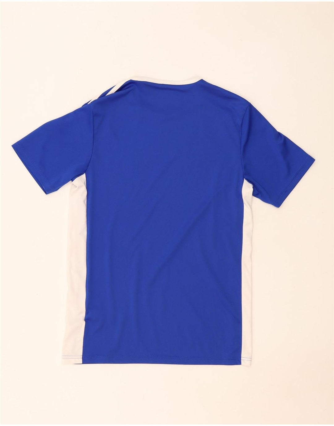 Adidas Hommes Aeroready T-Shirt Haut Petit Bleu Colorblock Polyester