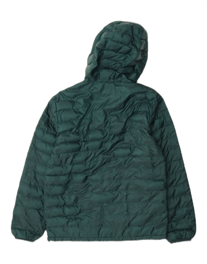 Levi's Veste matelassée à capuche pour hommes UK 36 Small Vert Polyester