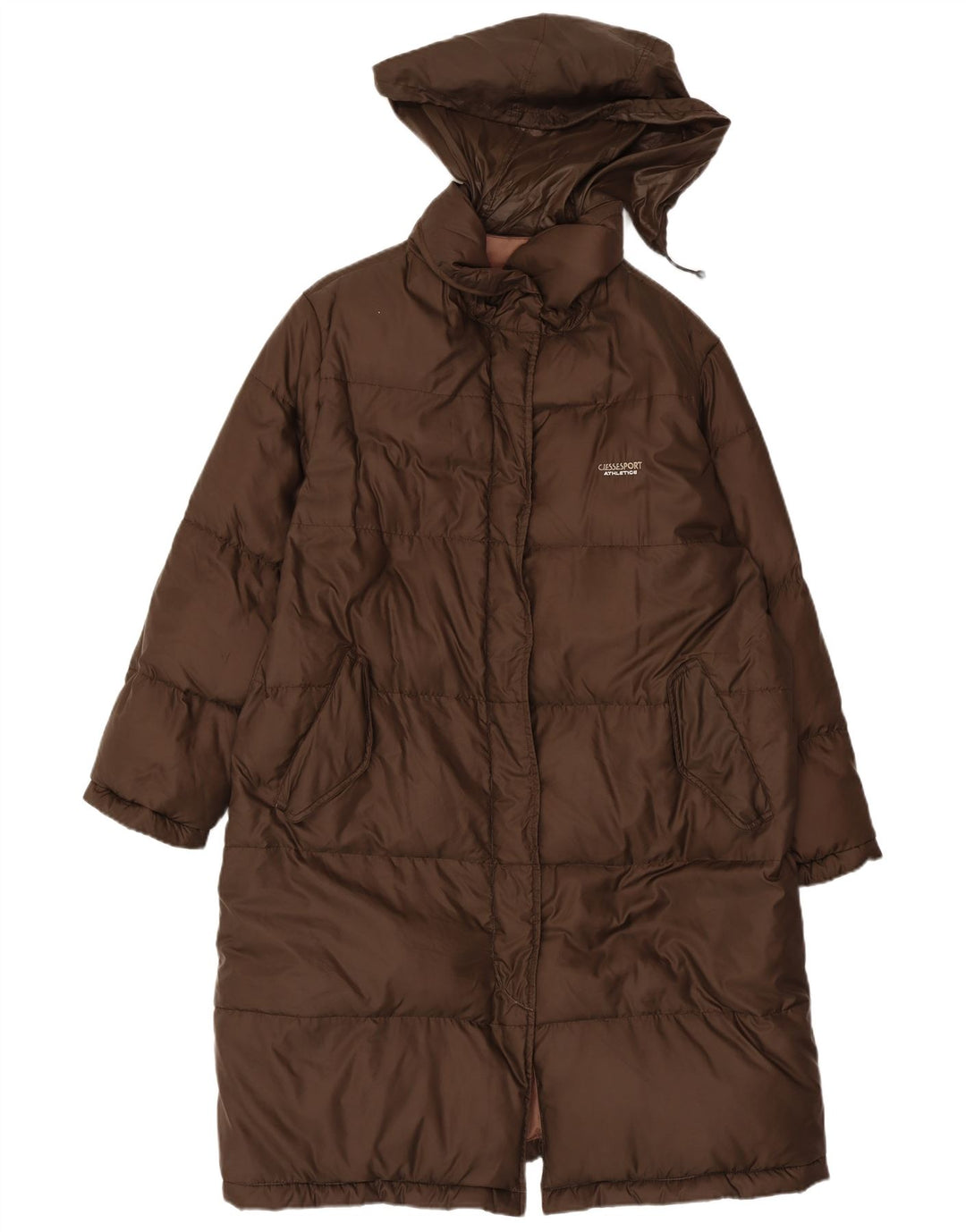 Ciesse Piumini Manteau rembourré à capuche pour femme IT 44 Marron moyen