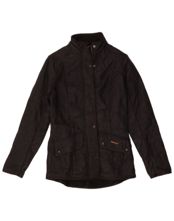 Barbour Veste matelassée pour femme UK 8 Small Noir