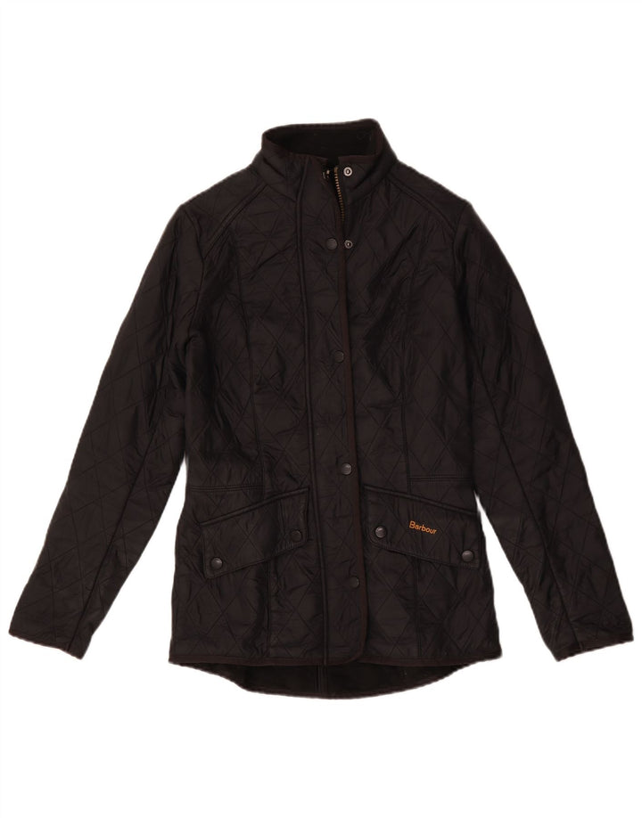 Barbour Veste matelassée pour femme UK 8 Small Noir