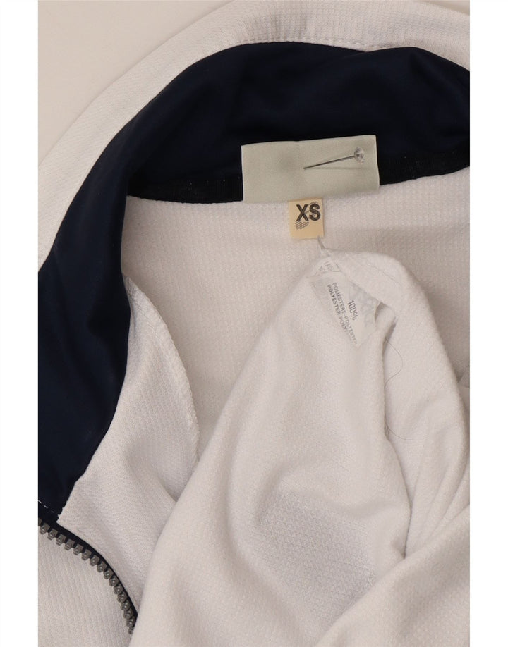 ASICS Veste de survêtement coupe ample pour homme XS Blanc Polyester