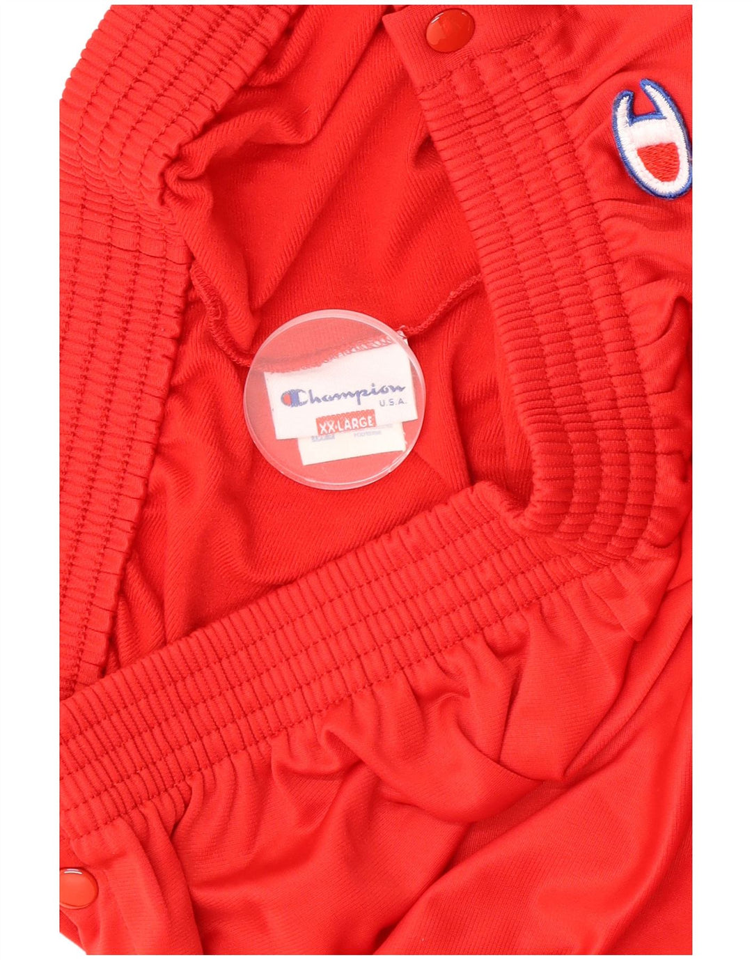 Champion Pantalon de survêtement graphique pour femme UK 20 2XL Rouge Polyester