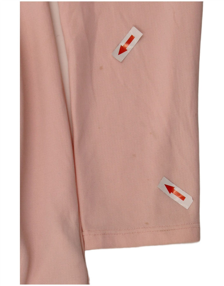 Nike Haut de survêtement surdimensionné à col zippé pour femme UK 6 XS Rose