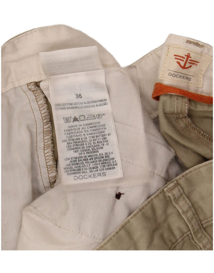 Dockers Short Cargo Homme W36 Grand Kaki Coton
