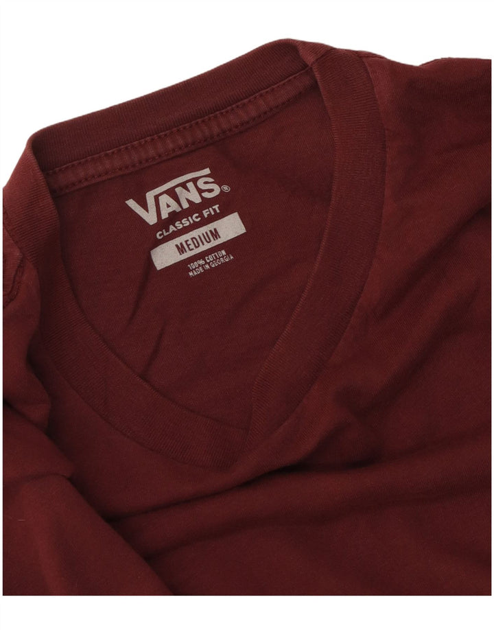 Vans T-shirt coupe classique pour homme en coton marron moyen