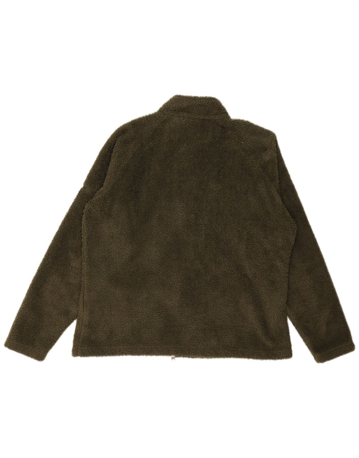 COLUMBIA Veste Polaire Femme UK 20 2XL Kaki Polyester