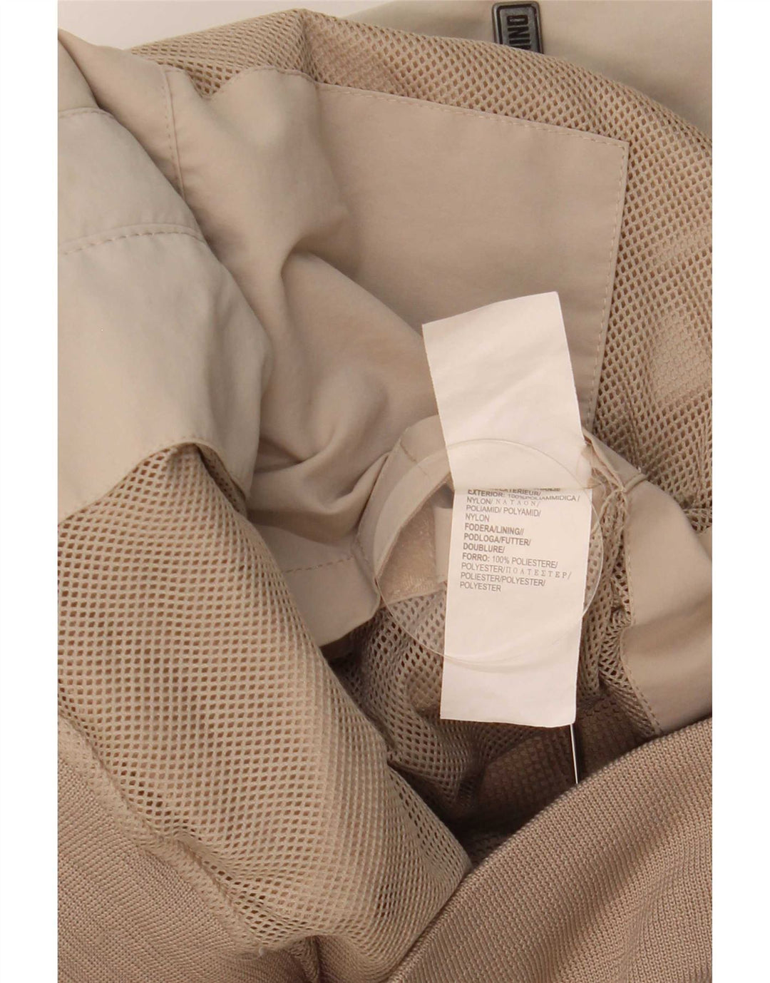 Americanino Veste Bomber Homme UK 38 Beige Moyen Polyamide