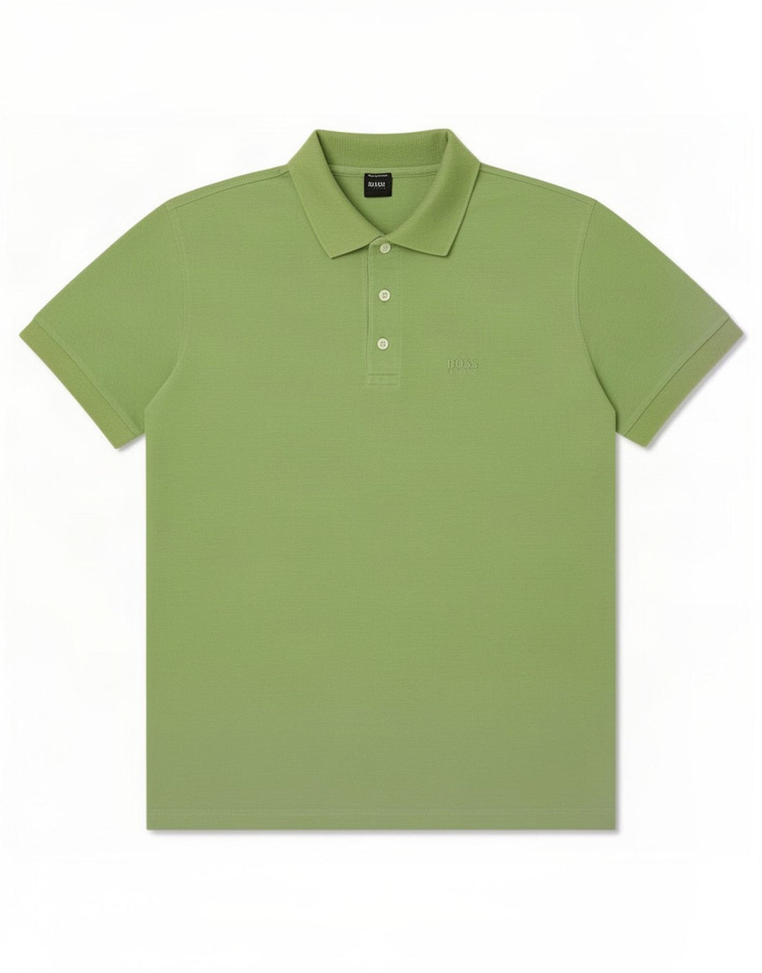 Hugo Boss Polo Homme Vert Moyen Coton