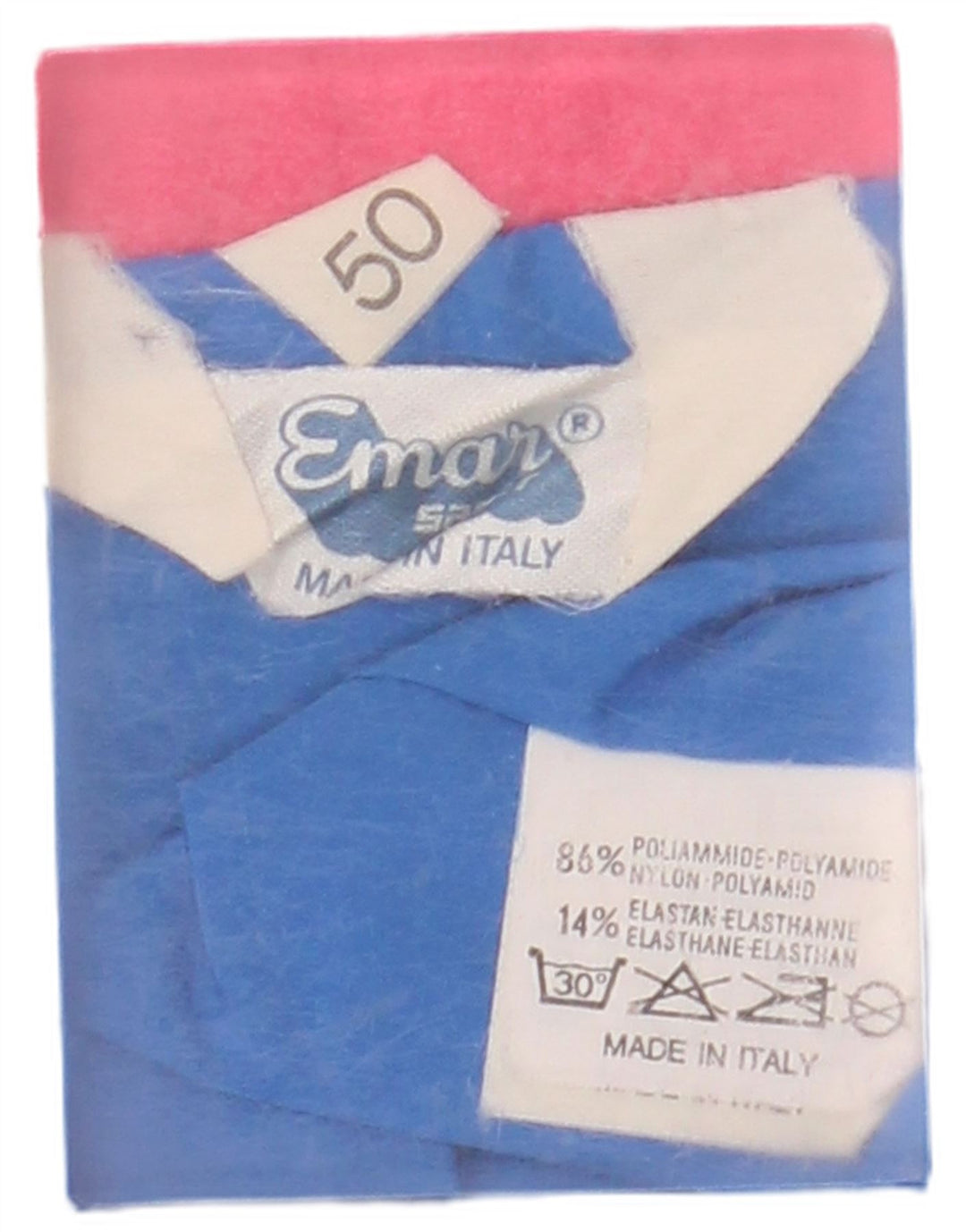VINTAGE Veste de Survêtement Homme IT 50 Medium Multicolore Colourblock