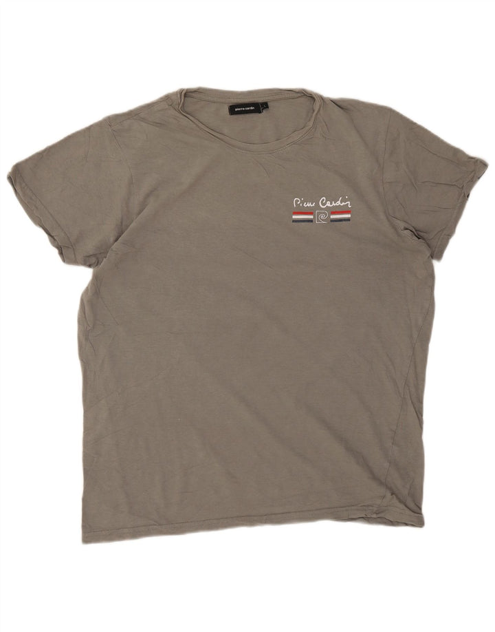Pierre Cardin T-shirt graphique pour hommes, grand gris