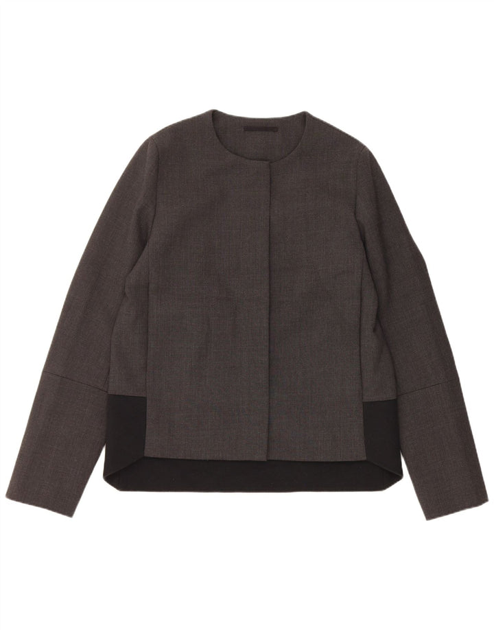 Cos Veste Blazer Oversize Femme EU 36 Petit Gris Colorblock