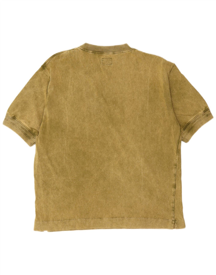 Benetton T-Shirt Homme Haut Large Vert