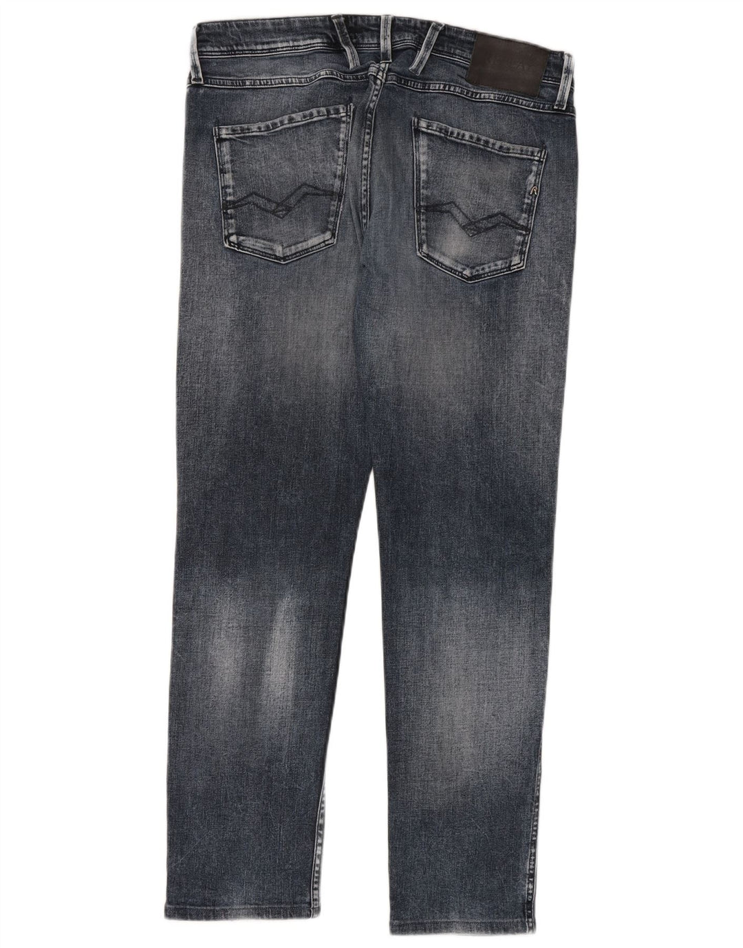 Replay Jean Slim Anbass Homme W34 L30 Bleu