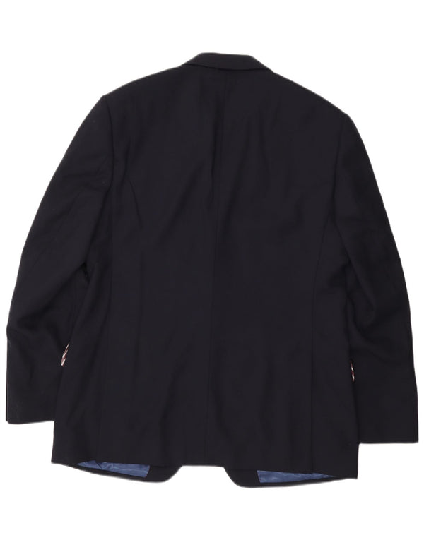 Marks & Spencer Veste blazer à 2 boutons pour homme UK 42 Grande laine bleu marine