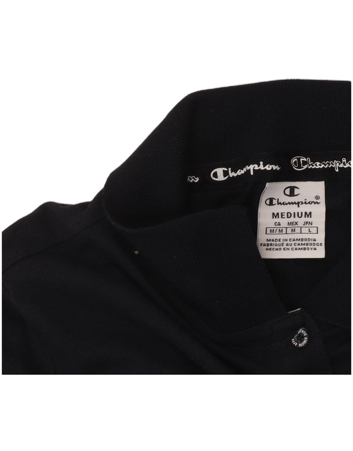 CHAMPION Polo Femme UK 12 Bleu Marine Moyen
