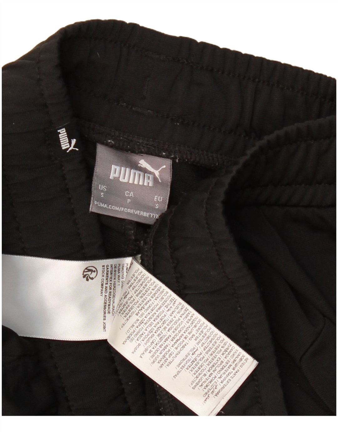 PUMA Pantalon de survêtement pour homme Taille S Noir Polyester