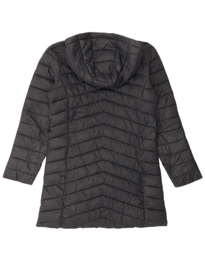 Marks & Spencer Manteau rembourré à capuche fille 10-11 ans Noir Polyamide