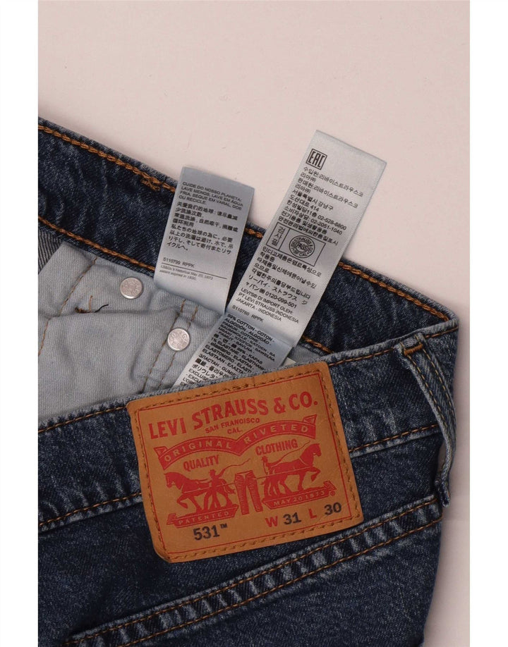 Levi's Jean Slim 531 Homme Bleu W31 L30 Coton