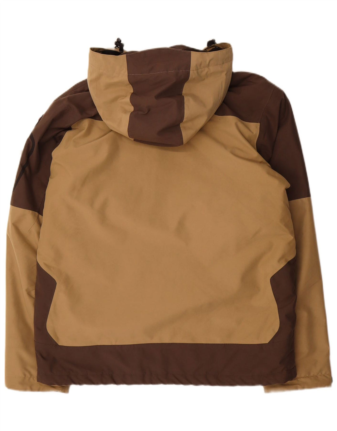 Killtec Veste coupe-vent à capuche pour homme UK 38 Marron moyen Colourblock