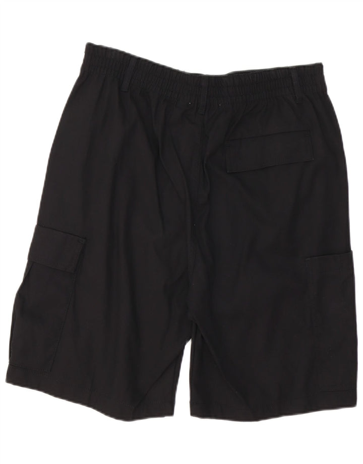 Zara Short Cargo Homme EU 42 Large W32 Coton Noir
