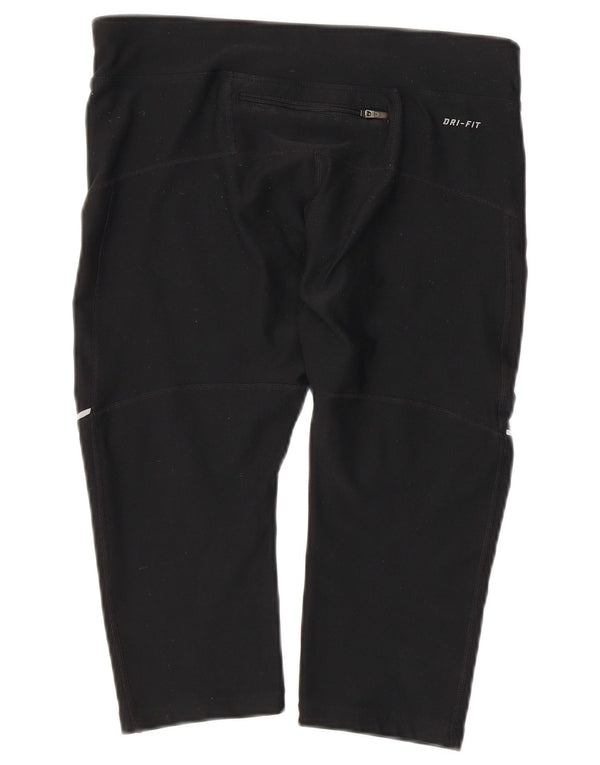 Nike Legging Capri Femme UK 14 Medium Noir Sports