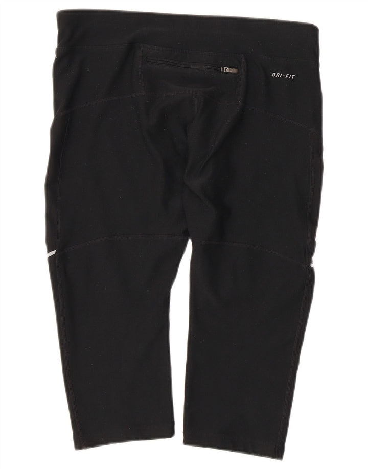 Nike Legging Capri Femme UK 14 Medium Noir Sports